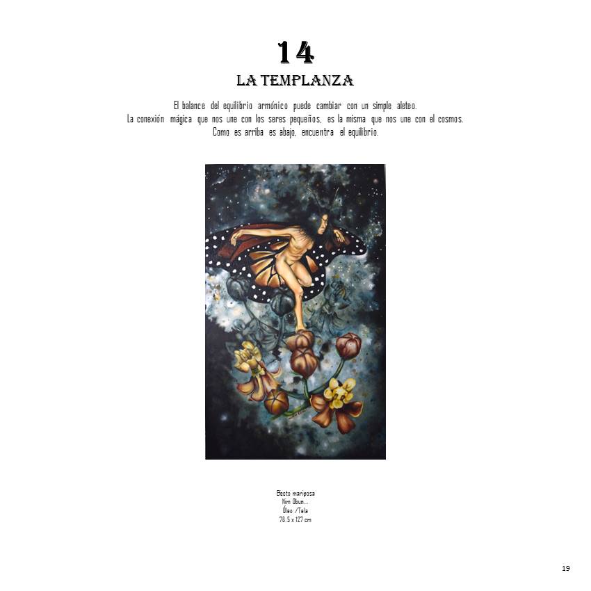  Efecto mariposa - Nim Obun… - Óleo /Tela - 127 x 78.5 cm